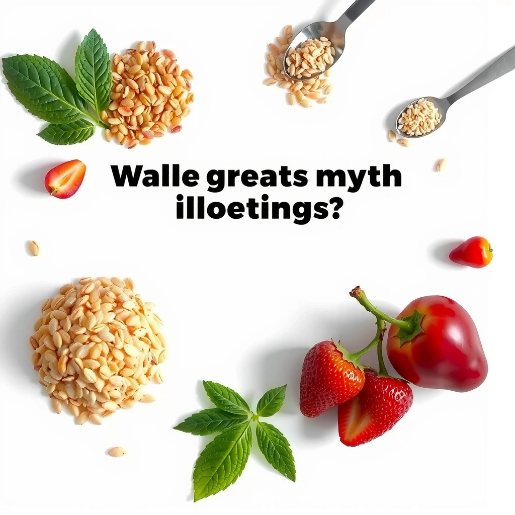 Grafică despre miturile carbohidraților